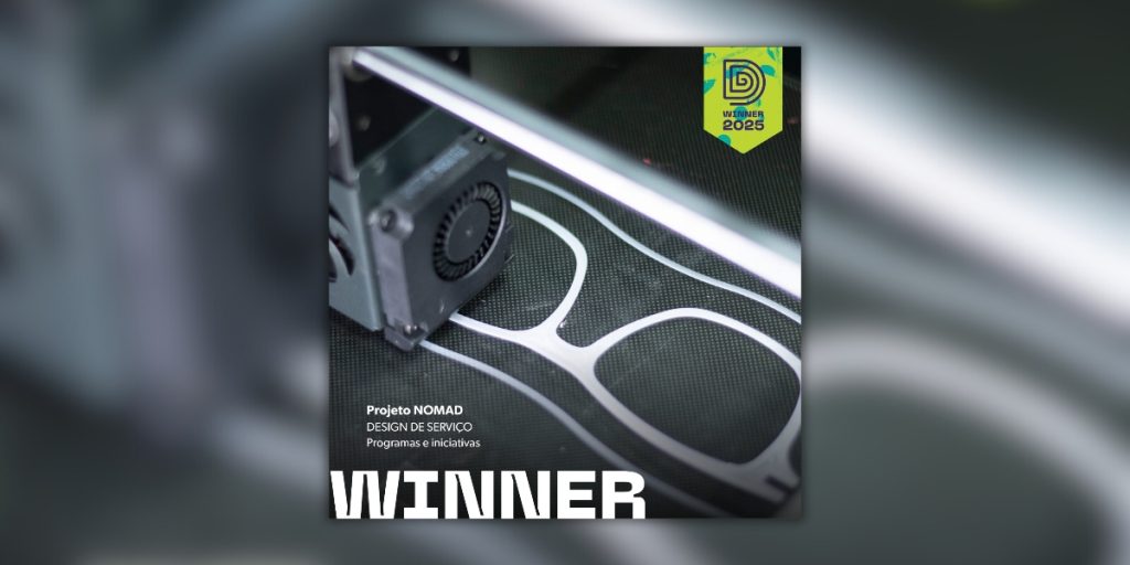 Projeto NOMAD premiado no DFBW Award 2025